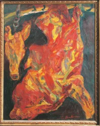 Chaïm Soutine, Rind und Kalbskopf
